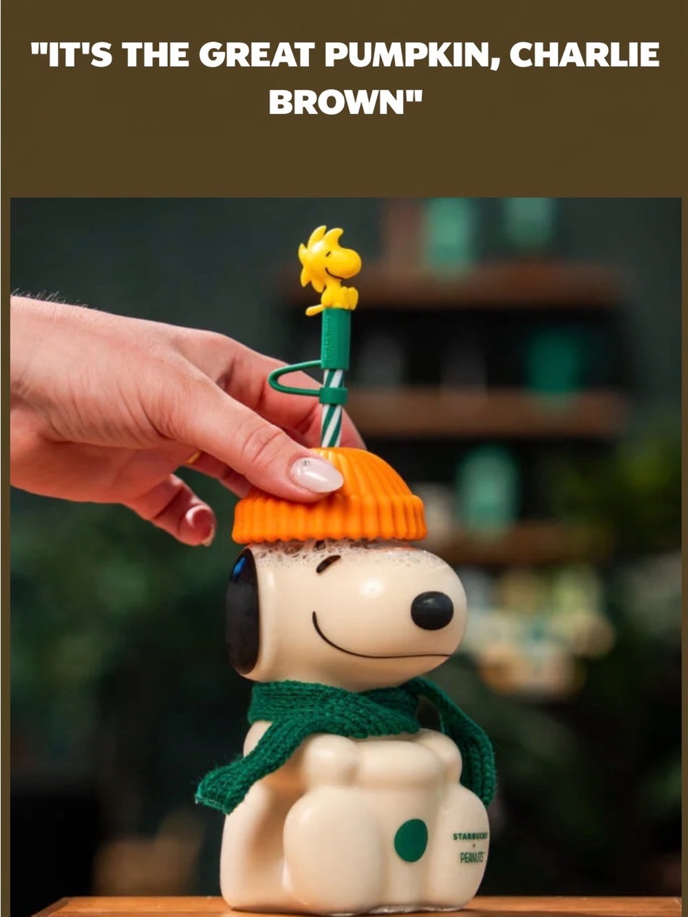 PEANUTS X STARBUCKS